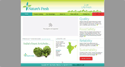 Desktop Screenshot of naturesfresh.in
